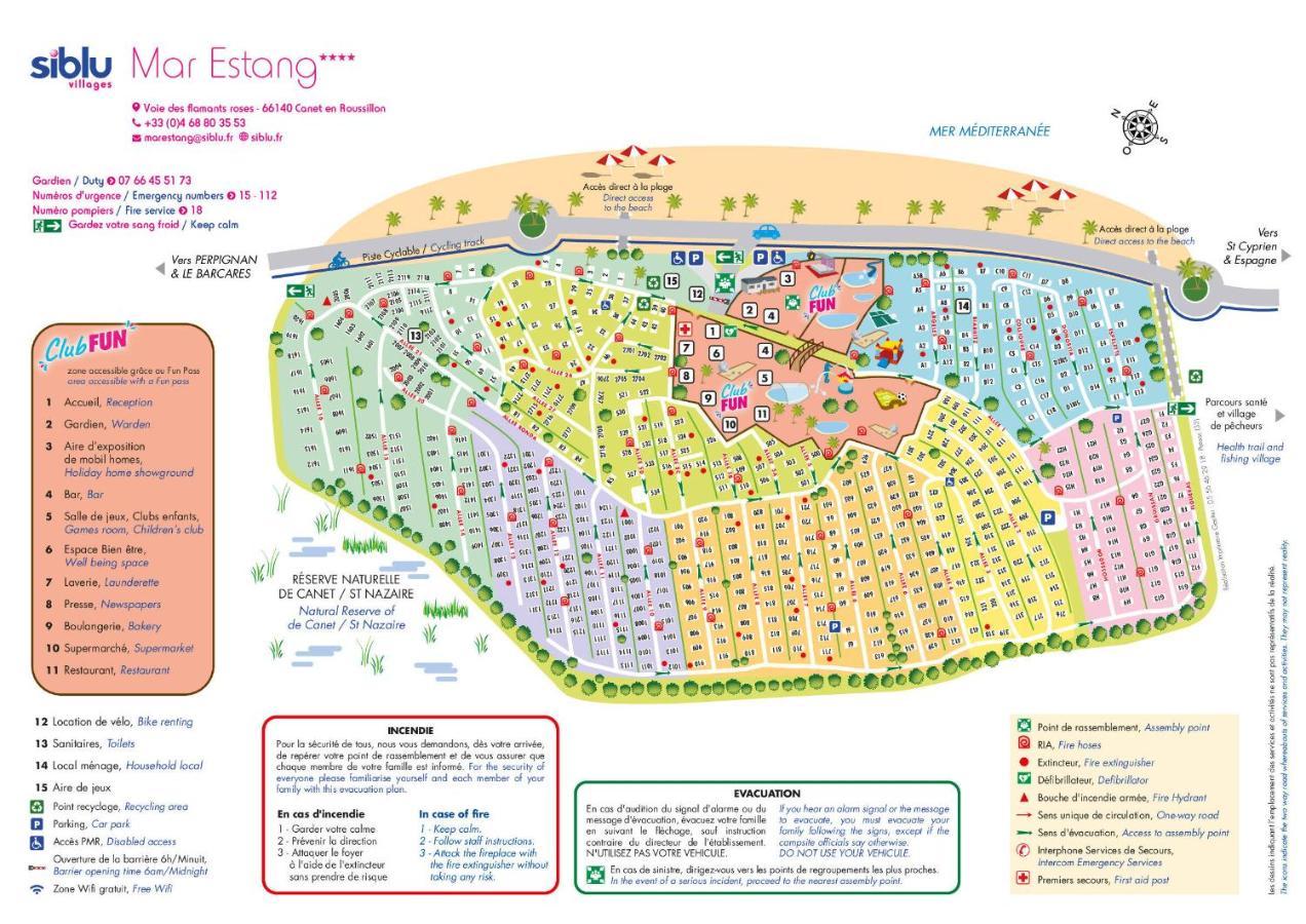 Mobilhome Neuf Mar Estang Acces Plage Canet-en-Roussillon Exteriör bild